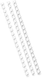 GBC(R) CombBind 19-Ring Plastic Binding Combs, 5/16in., 40-Sheet Capacity, White, Pack Of 25