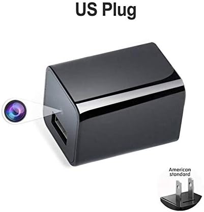 ASGV 1920 X 1080P HD Video at 30FPS Safety Camera USB Wall Charger Adapter Video Recorder Security Cam