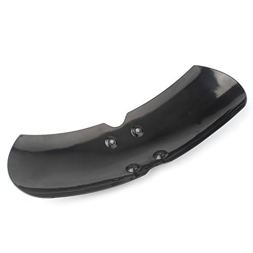 GZYF Black ABS Motorcycle Short Front Fender Mudguard Fits 2001-2016 Triumph (Air Cooled) Bonneville / T100 / Scrambler / Thruxton 900