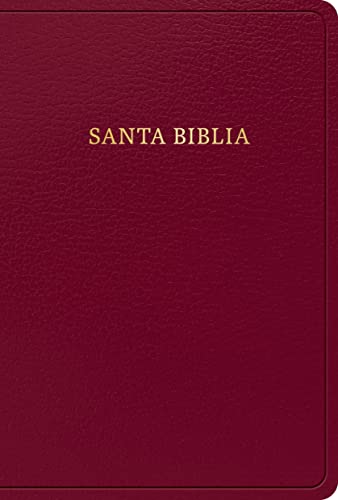 RVR 1960 Biblia letra grande tamaño manual, borgoña, imitación piel (edición 2023)/ RVR 1960 HSGP Bible burgundy imitation leather 2023 edition (Spanish Edition)