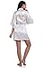 Elountik Satin Kimono Wedding Party Getting Ready Robe Bride Robe Bridal Kimono Bridesmaid Proposal Gifts