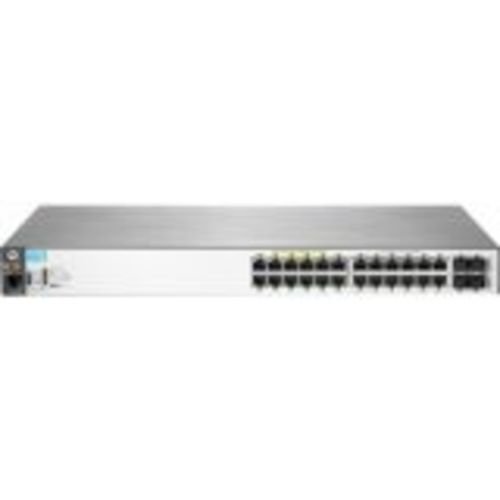 Hp 2530-24g-poe+ Switch - Switch - Managed - 24 X 10/100/1000 (poe+) + 4 X Gigabit Sfp - Desktop, R