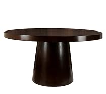 Furniture of America Primrose Round Dining Table, Espresso