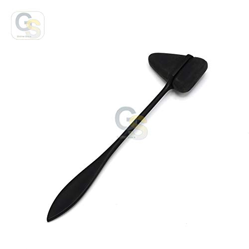 G.S Reflex Percussion Kit - Set of 5 pcs Taylor Hammer + Penlight + Tuning Fork C 128 C 512 + Bandage Scissors 5.5" Best Quality