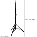 LINCO Lincostore Photography Back Light Stands with 75cm Max Height for Relfectors, Softboxes, Lights, Umbrellas, Backgrounds