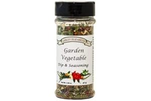 Lesley Elizabeth Garden Vegetable Dip & Seasoning – All-Natural Herb & Veggie Spice Blend for Dips, Roasted Vegetables & Cooking | Gourmet All-Purpose Garden Seasoning