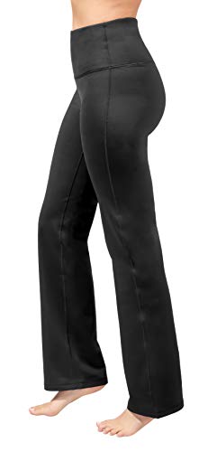 fleece lined bootcut yoga pants