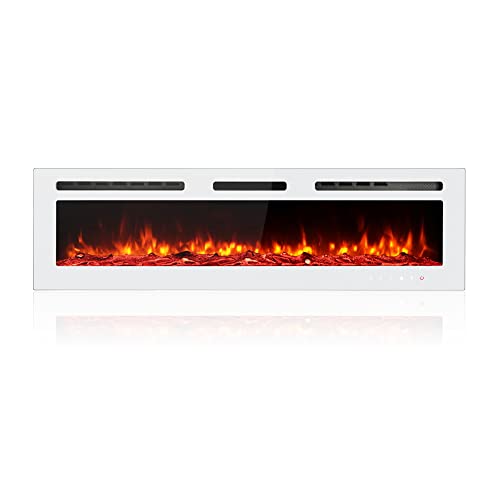Maxhonor Electric Fireplace Inserts Freestanding Heater for The Living