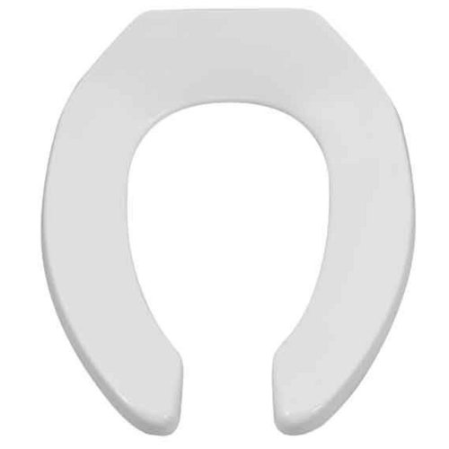 American Standard 5901.100.020 Heavy-Duty Elongated Commercial Toilet Seat, White