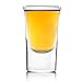 OLIVIA & AIDEN Beer Glass and Whiskey Shot Glasses Set (12-Piece Drinkware) Thick, Heavy-Duty Glass | Classic Party, Boilermaker, Hosting | 16 oz. and 1.5 oz. Sizes
