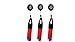3 Original Lighter Leash Clips (Colors : Red, Blue, & Black)