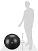 Black Mountain Products Professional Grade Exercise Stability Yoga Ball, Foot Pump, Ball Plug, Plug Puller, 2000 Pounds Static Weight Capacity Antiburst