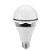 Smart LED Light Bulb with Bluetooth Speaker-APP Controlled Sunrise Wake Up Lights- Dimmable Color Changing Music Light Bulb 10W
