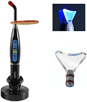 YOHOSO Wireless Cordless LED Curing Light Cure Lamp New 1500mw with Whitening Tip Black US Stock