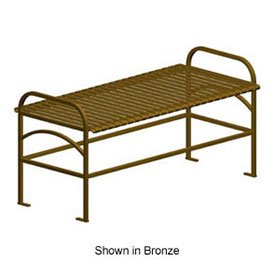 Amazon Com Sunrise 48 Backless Bench Metal Frame Black