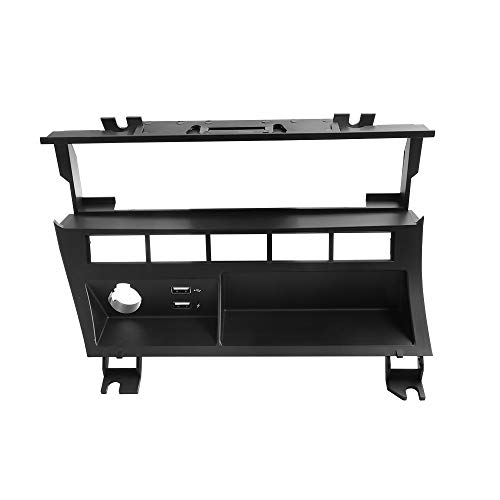 DYNAVIN E46 Double DIN Stereo Dash Kit HVAC Relocation Bracket