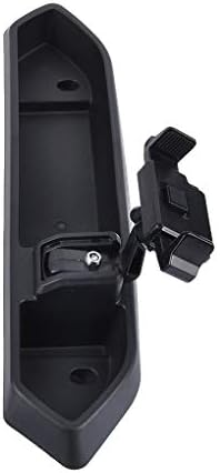 Gankmachine Compatible with 18-19 JL/JLU Dash Multi-Mount Tray Holder for System Kit and Dual Tray GPS Phone Holder Black Show