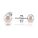 PAVOI Sterling Silver AAA+ Quality Handpicked Freshwater Cultured Stud Pearl Earrings
