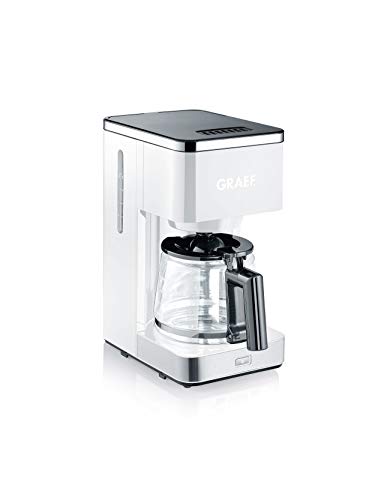 Graef Filterkaffeemaschine FK401EU mit Glaskanne, weiß – Bild 6