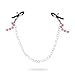 Micnaron Premium Stainless Steel Chain and Bells Clips for Sports and Role Play