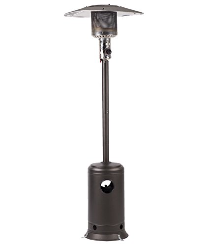 Garden Outdoor Patio Heater Propane Standing LP Gas Steel w/accessories