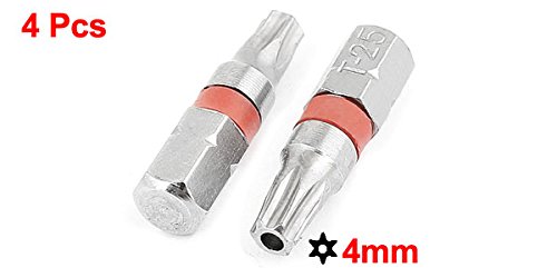 Bricolaje y herramientas 4 piezas 4 mm cierre magnético Torx T25 puntas