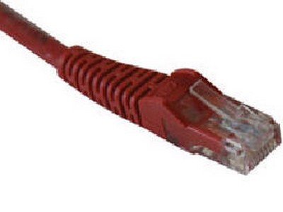 TRIPP LITE 7FT CAT6 GIGABIT RED SNAGLESS PATCH CABLE RJ45M/M