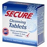 Sanhelios Denture Cleanser, 32 tabs (Pack of 2)