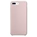 Rotking Liquid Silicone Gel Rubber Case Soft Microfiber Cloth Lining Cushion Compatible with Apple iPhone 8 Plus (2017) / iPhone 7 Plus (2016) - Pink Sand