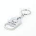 Harley-Davidson Willie G Skull Bottle Opener Key Chain, Silver HDKBO181