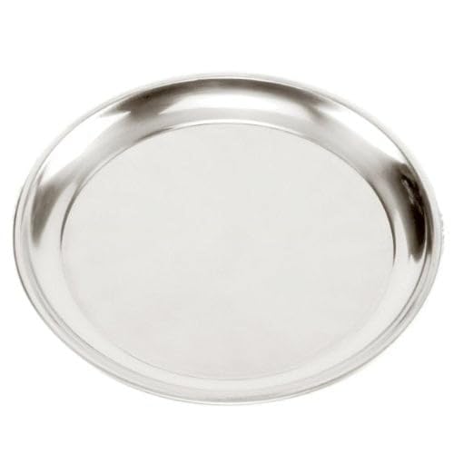 Norpro Stainless Steel Pizza Pan, 13-1/2-Inch, 13.5-Inch, Silver