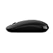 Wireless Mouse, Vive Comb 2.4G Slim Mute Portable Silent Computer Mice with USB Receiver and Type-C Adapter for Notebook, PC, Laptop, Computer, MacBook-Black