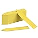 KINGLAKE 100 Pcs 4 Inch Yellow Plastic Plant Nursery Garden Labels Garden Stake Tagsthumb 4