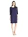 Amazon Brand - Lark & Ro Women's Three Quarter Sleeve Smocked Dress