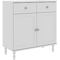 Aparador Buffet Ditália 4 Portas 4 gavetas R-626 Branco | Amazon