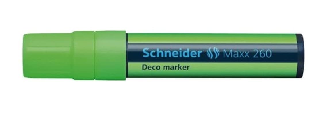 Schneider Novus 126011 Deco-Marker 260, 4+12 mm, hellgrün