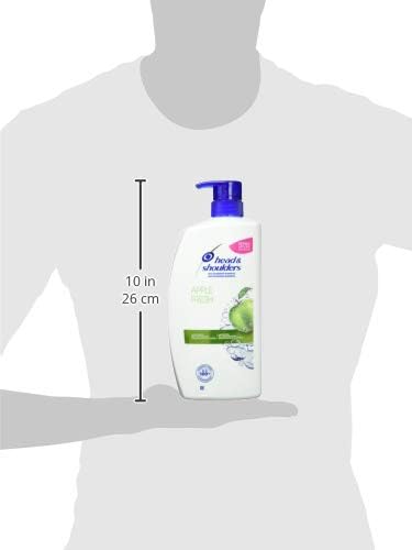 Head & Shoulders Apple Fresh Anti-Dandruff Shampoo 900 ml, 900 ml (Pack of 1) - Image 4