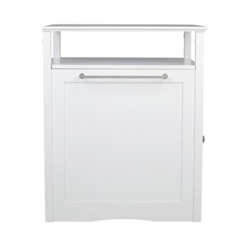 Merry Pet Cat Washroom/Night Stand Pet House, White