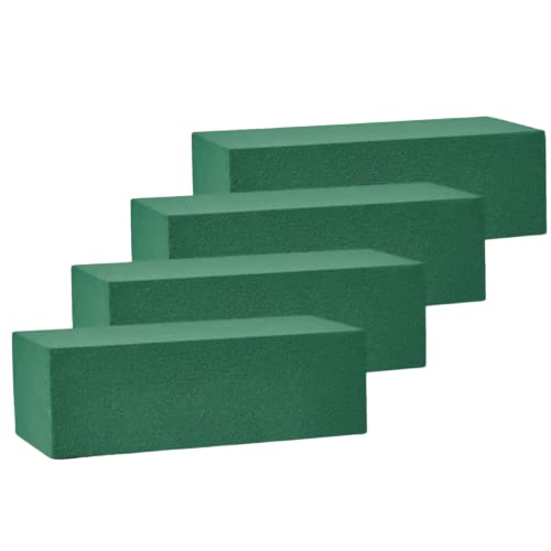 Floral Foam Blocks (4 Bricks) Wet Florist Foam Green Styrofoam