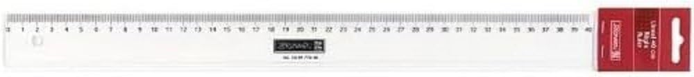 Brunnen 104977040 (Polystyrene Ruler 40 cm Transparent, 10)