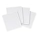 4 Inch White Fusible Glass Squares 96 COE, Pack of 4, U-Fuse-It