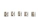 50 pieces Dreadlock Beads for Hair, Braids, and Locs, by Lock Love in SILVER Metal Filigree Rings Cuff for Men or Women (Silver)