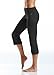 Jockey Women's Activewear Cotton Stretch Flare Capri, Charcoal, XL