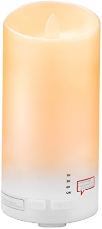 AROVA Aromatherapy Essential Oil Diffuser,100ML Ultrasonic Cool Mist Humidifier with 7 Color LED Lights Changing,Waterless Auto Shut-off for Home Office Spa Baby