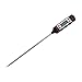 Aokey 1.5V Instant Read Digital Food Thermometer, Black/Red