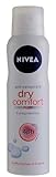 Nivea Women Anti-Perspirant Deodorant Spray, Dry Comfort, 150 Ml/ 5.07 Oz (Pack of 6)