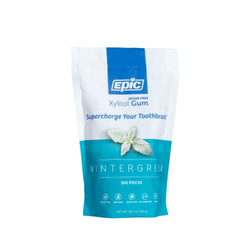 Epic Xylitol Chewing Gum Sugar Free & Aspartame Free Chewing Gum