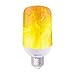Amazon Basics LED Bulb, Simulates Moving Flame, Suitable for Enclosed Fixtures - 2-Pack