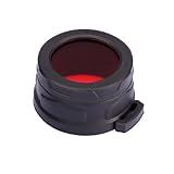 NiteCore NFR40 40mm Red Lens Filter Diffuser