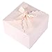 Chilly Gift Boxes, Set of 12 Decorative Treats Boxes, Cake, Cookies, Goodies, Handmade Baby Bath Bombs Shower, Small Gift Boxes for Christmas, Birthdays, Party, Weddings (Pink)